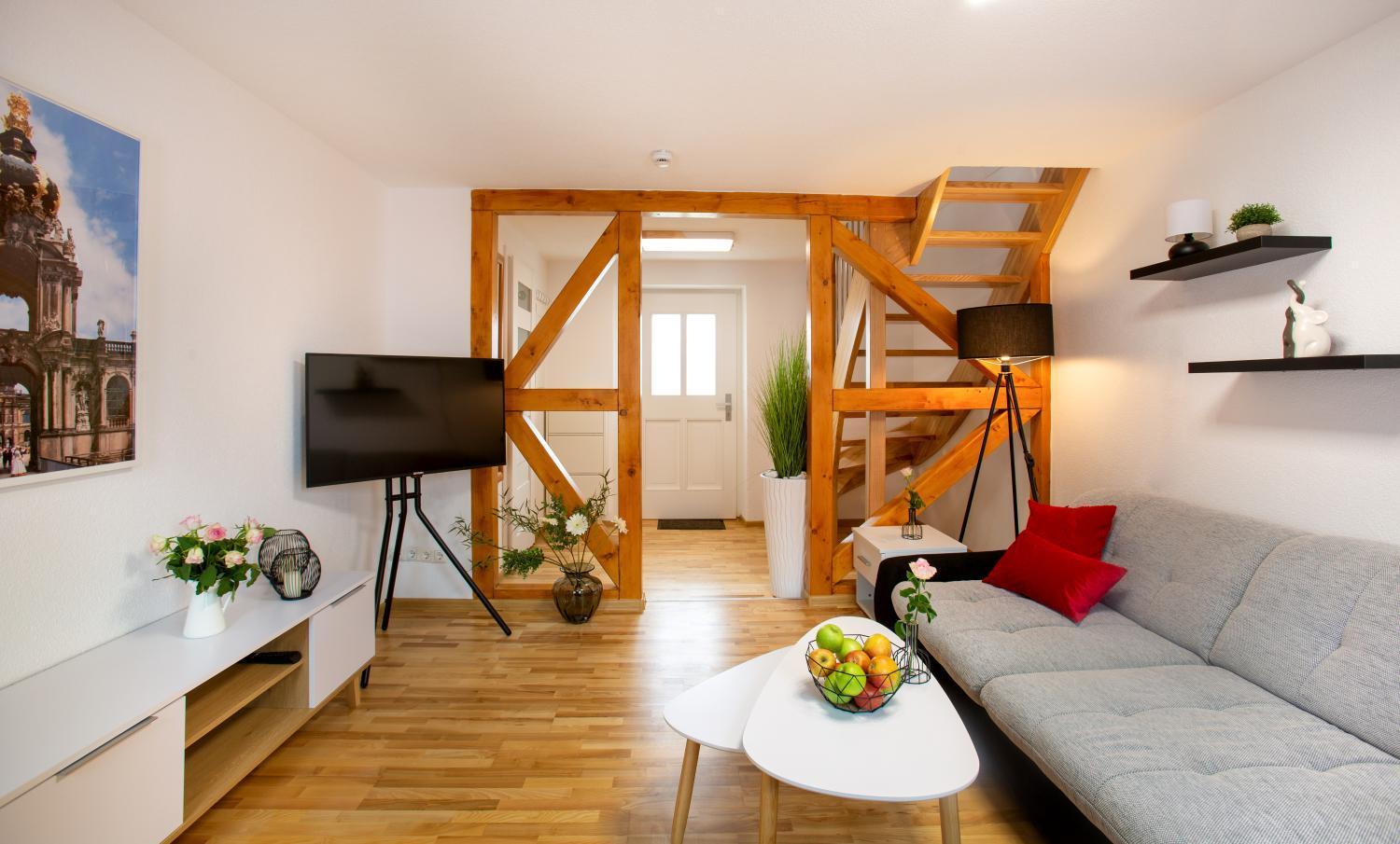 Fewo 02 Maisonette Im Carre'Charlott Pulsnitz Buitenkant foto